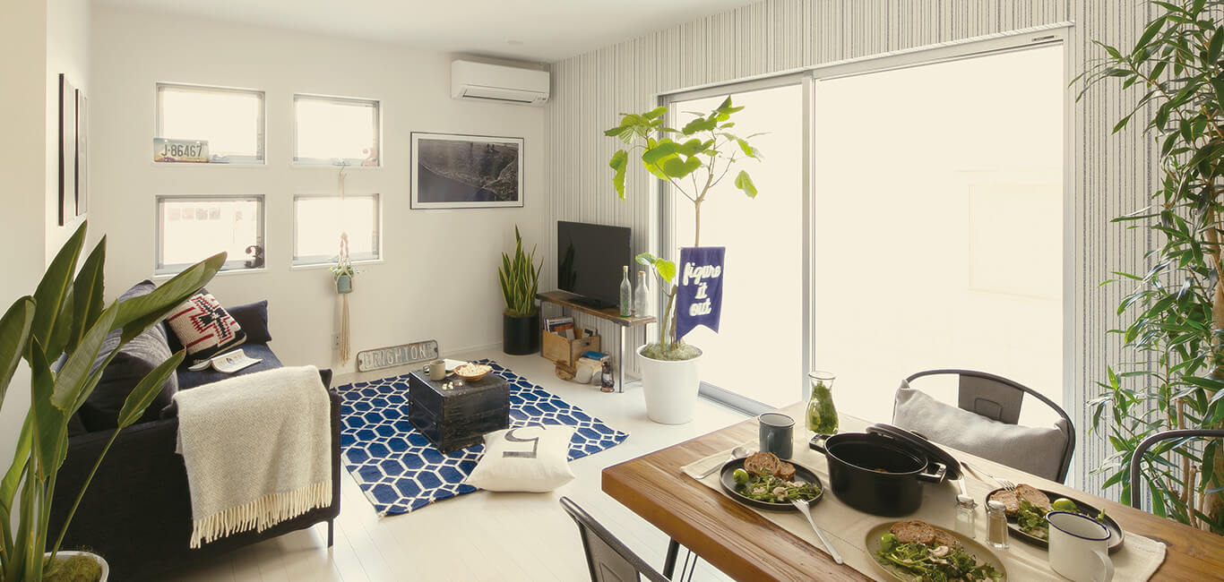 リビングとダイニングイメージ