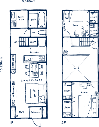 参考プラン平面図